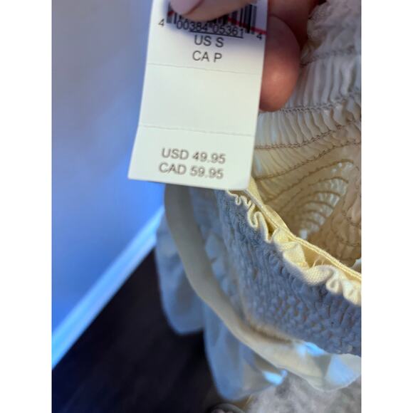 American Eagle outfitters cream mini dress size s - Picture 5 of 6